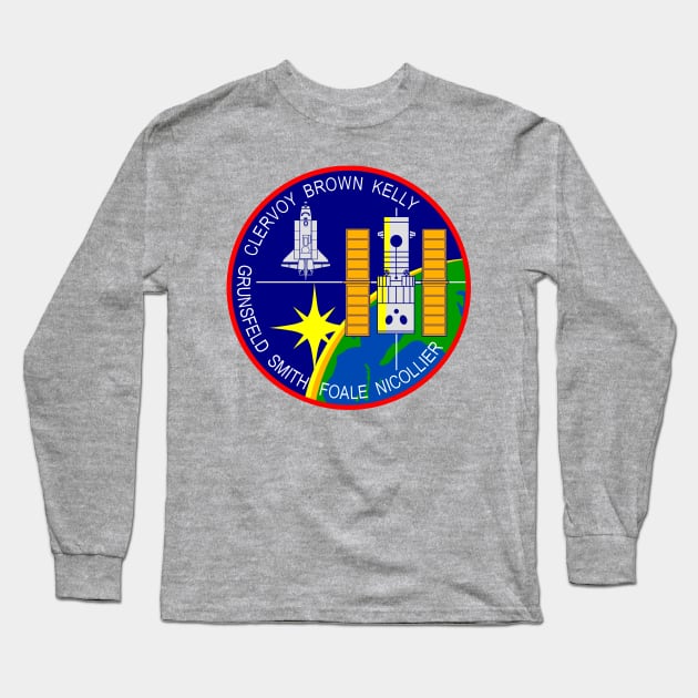 STS-103 Mission Patch Long Sleeve T-Shirt by Spacestuffplus